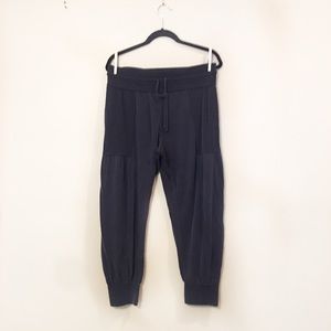 Free People Navy Joggers